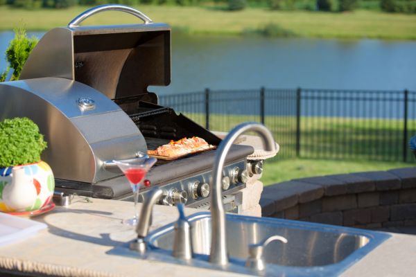 Cost of Outdoor Kitchen Plumbing in Huntington Station